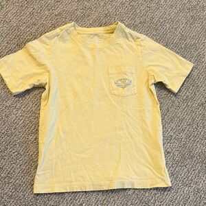 Vineyard Vines Kids Light Yellow Tee